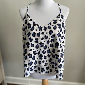 Barr III camisole style top size M. Racer back style with peep hole mid back.